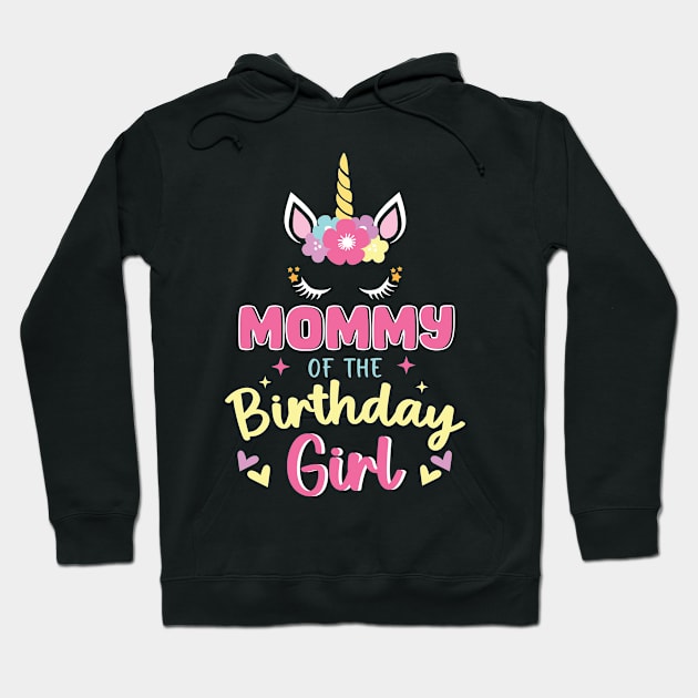 Im The Birthday Girls Unicorn funny Gift For Women Men Father day Hoodie by Patch Things All